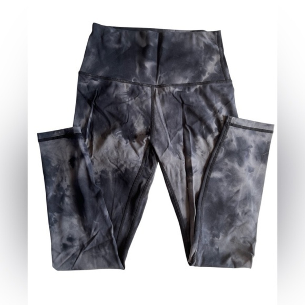 ZYIA Black Active tie-dye Leggings